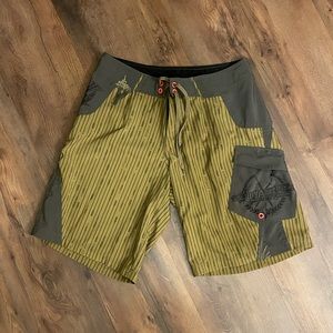 Swim shorts with Velcro pocket